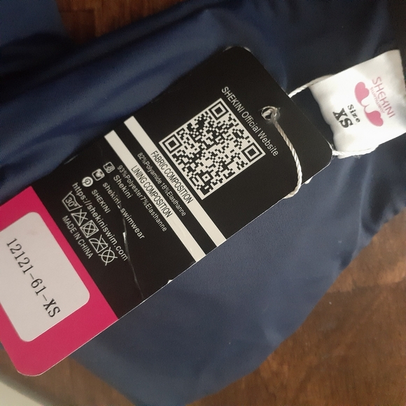 Two NWT Shekini X Small Bikini Bra Tops - Picture 16 of 16